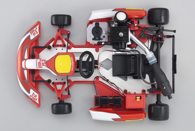 AUTOMODELO NITRO KYOSHO KART DE COMPETIÇÃO BIREL R31-SE GP15 2WD 1